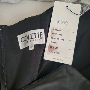 COLETTE 12049 BLACK PROM DRESS